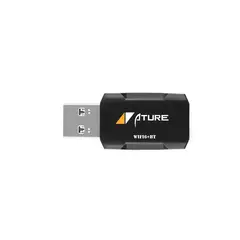 ATURE - Adaptador Antena Wifi6 900mbps Bluetooth Usb Sin Controlador