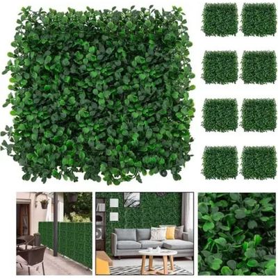 Imagen 2 del producto Pack 20 Pasto Palmeta Artificial Trebol Vetrical 60x40cm