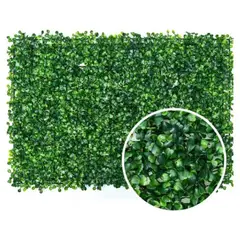 GENERICO - Pack 10 Pasto Palmeta Artificial Trebol Vetrical 60x40cm