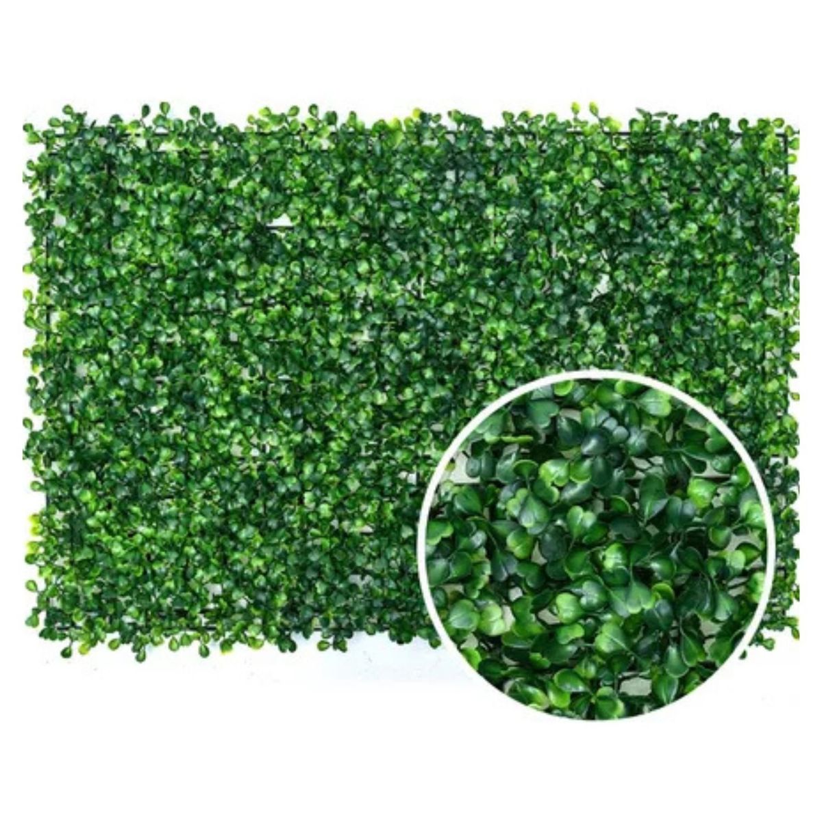 GENERICO - Pack 5 Pasto Palmeta Artificial Trebol Vetrical 60x40cm