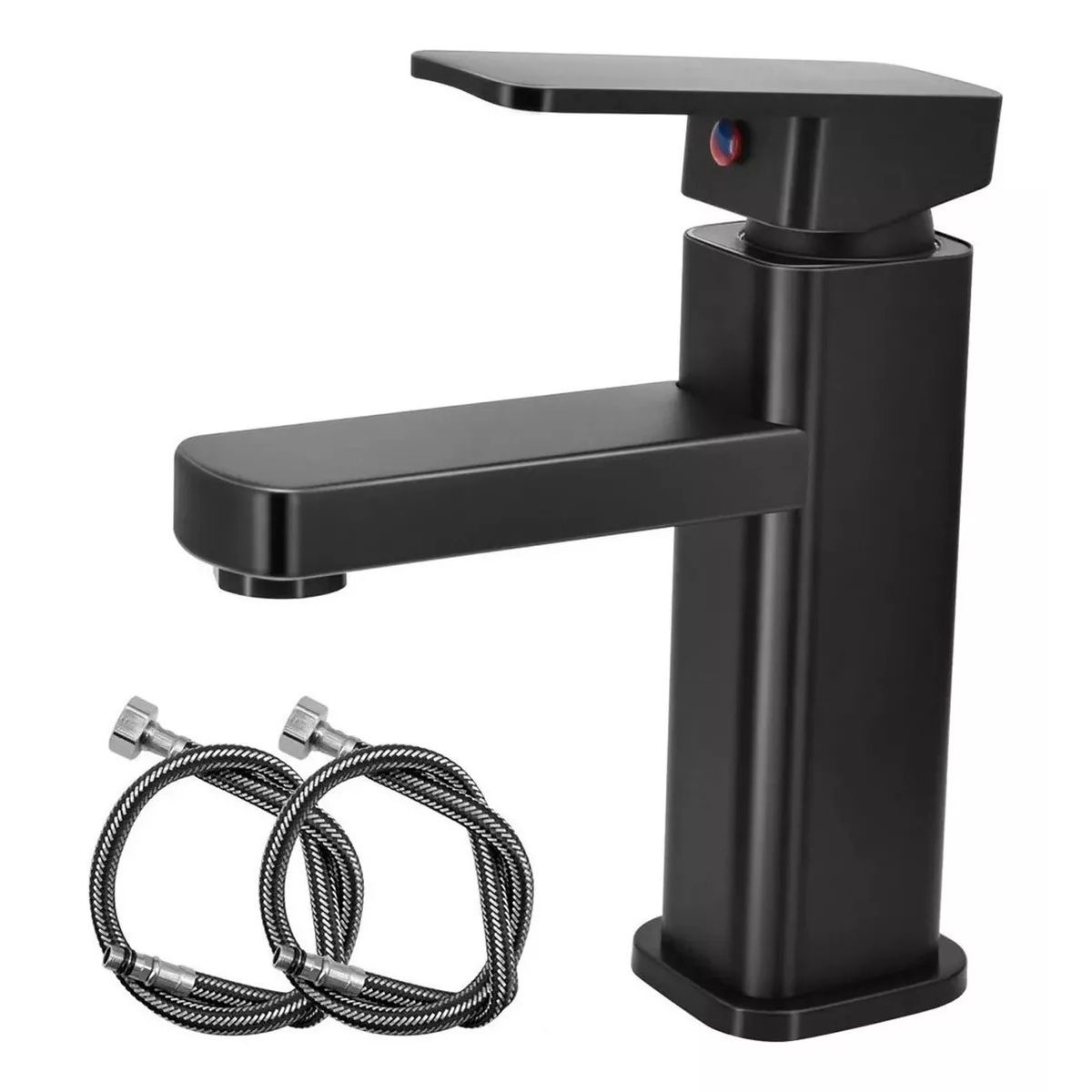 TNAKIEX - Grifo Baño Llave Monomando Fregadero Mezcladora Inoxidable