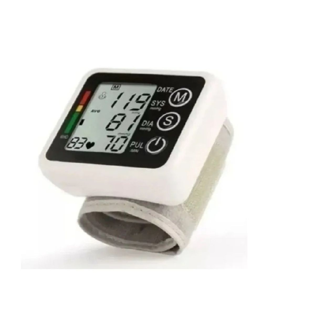 GENERICO - Toma Presion Tensiometro Arterial Digital Muñeca Gris