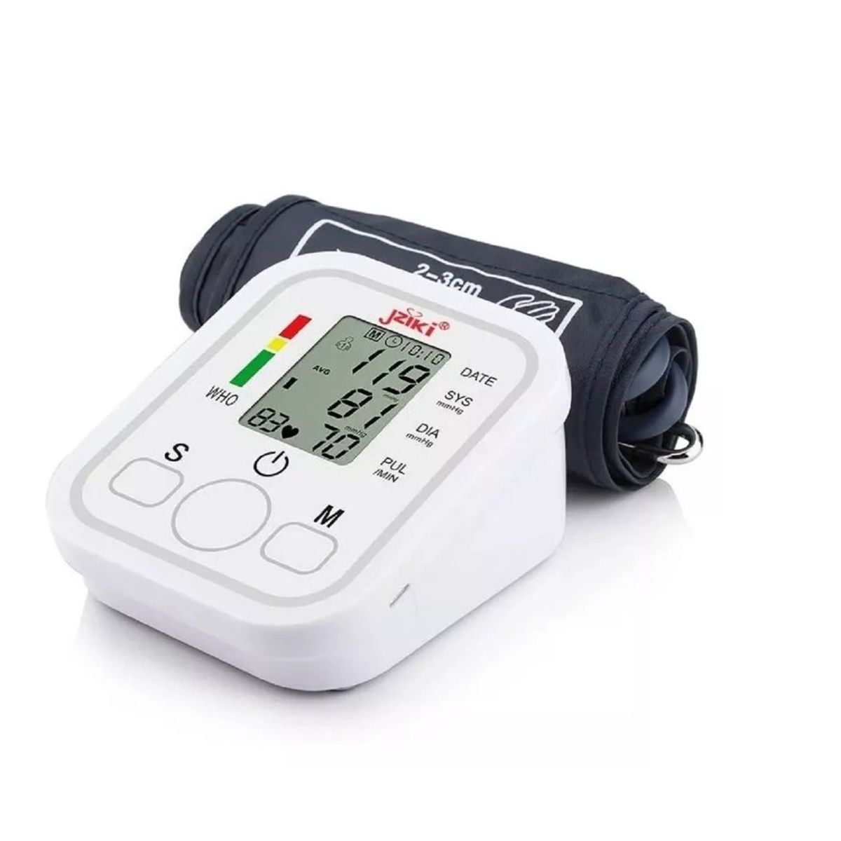 GENERICO - Toma Presion Digital Brazo Con Tensiometro Usa Pilas Usb