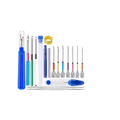 GENERICO - Set Aguja Magica Para Bordado 17 Piezas Mix