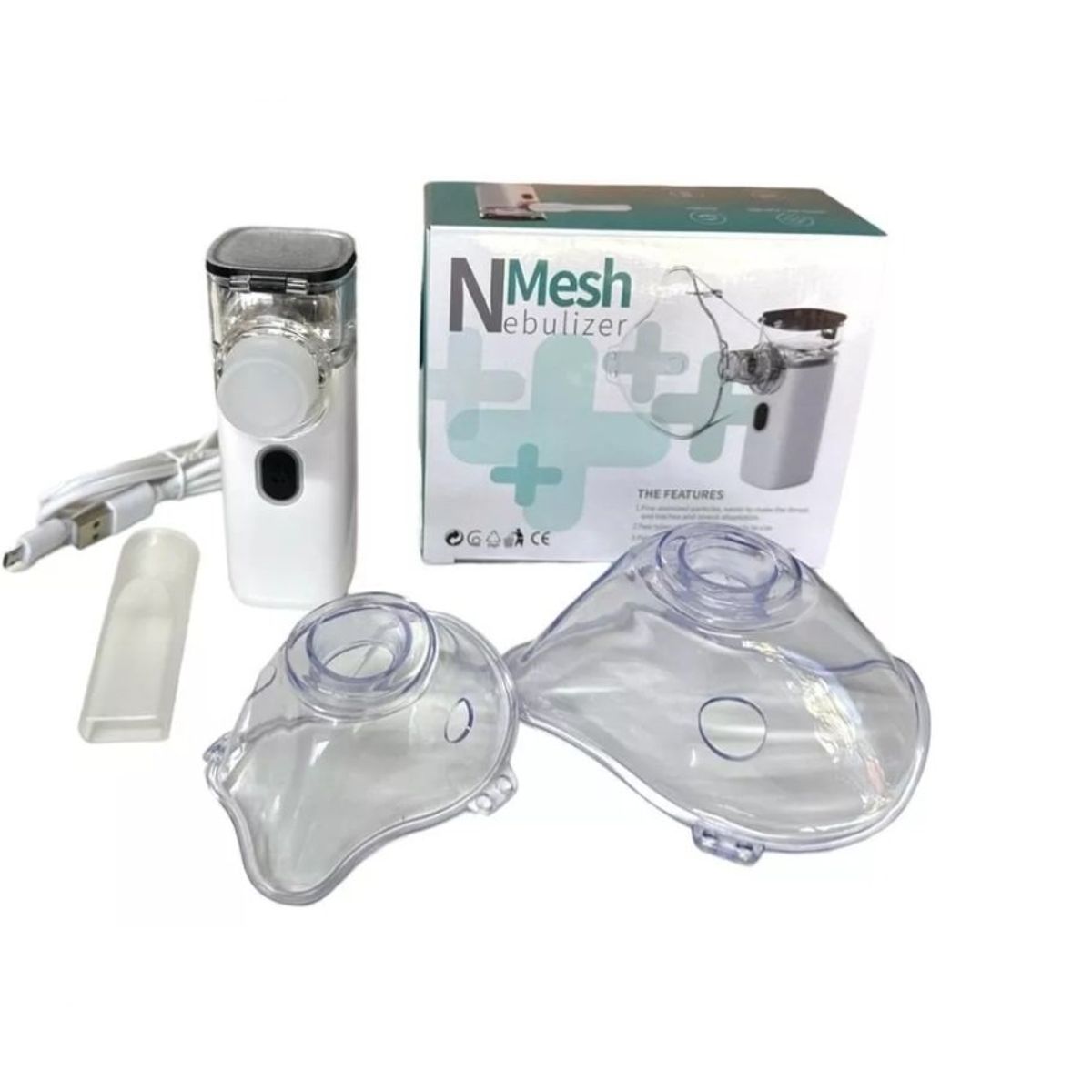 GENERICO - Nebulizador Portátil Adulto Y Niño Mesh White