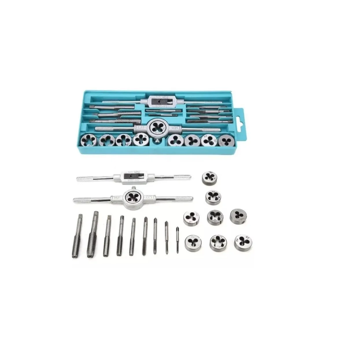 GENERICO - Juego Terraja Macho Hembra 20 Piezas Blue