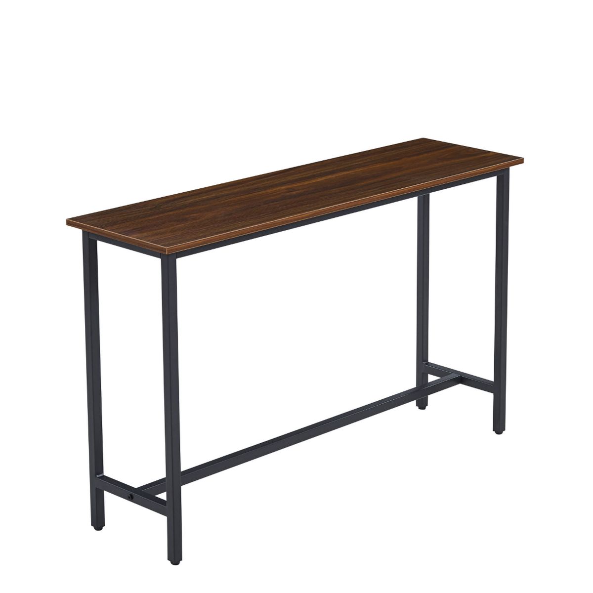 PANDALINO - Arrimo Kaura - Madera y Metal - Estilo Industrial - Marron