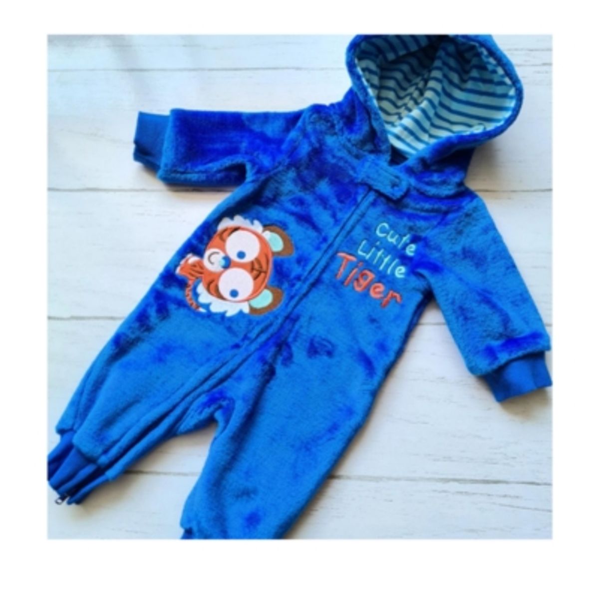 TEDMIMAK - Enterito Bebe Niño Pijama Tedmimak Plush Azul