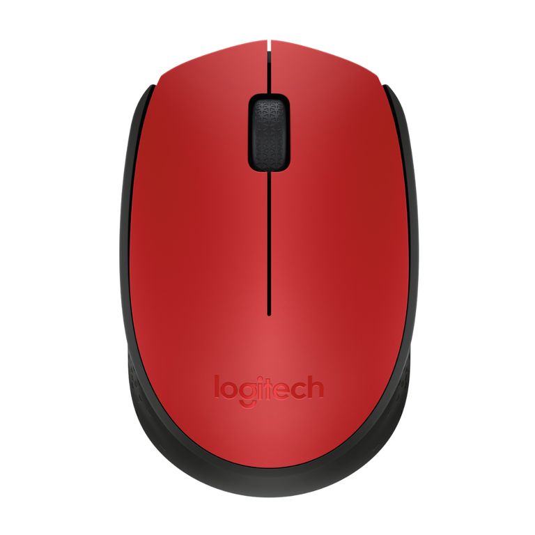 Mouse Inalambrico M170 Rojo