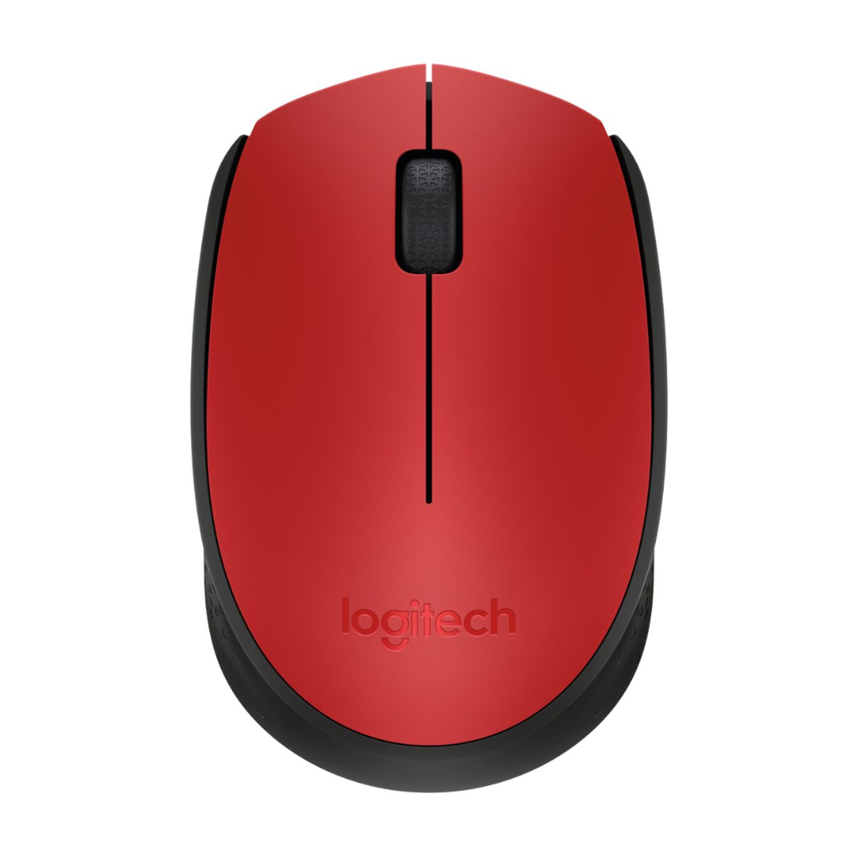 LOGITECH - Mouse Logitech Inalámbrico M170 Rojo