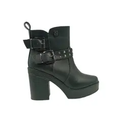 PAND G - Botín Negro Plataforma Mujer
