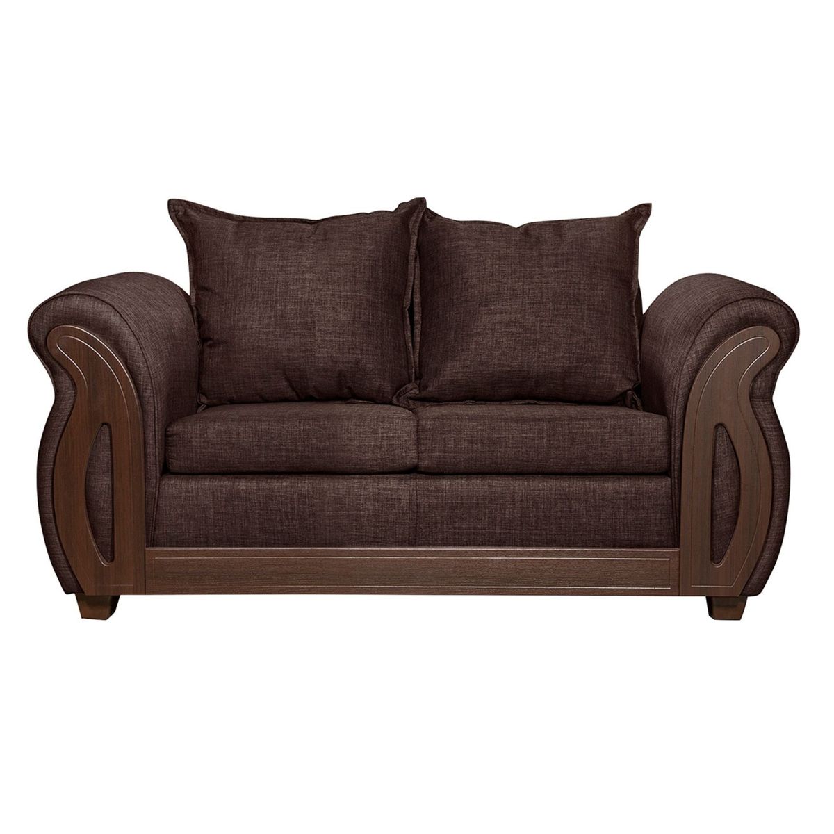 RUZAM MOBEL - JUEGO DE LIVING 2-1-1 ISIDORA CAFÉ