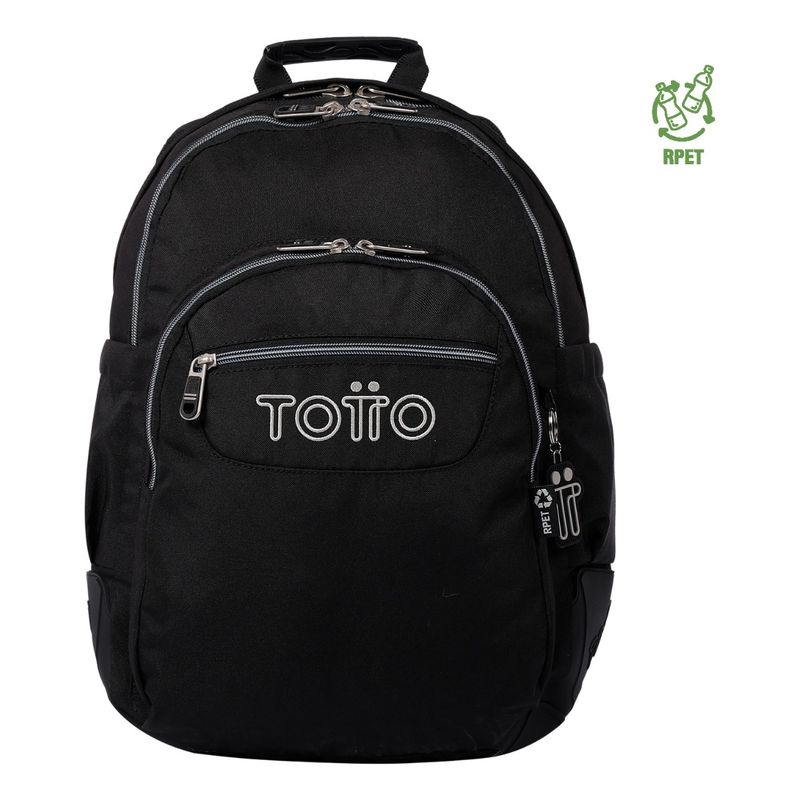 TOTTO - Totto Mochila Escolar Impermeable Rpet Niño Juvenil Eco002