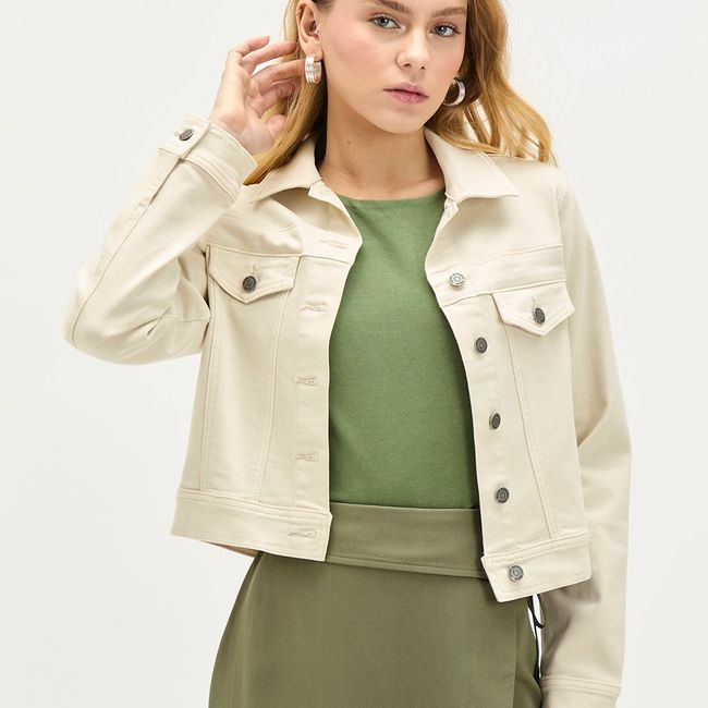 IO - Chaqueta Crudo Mujer Io