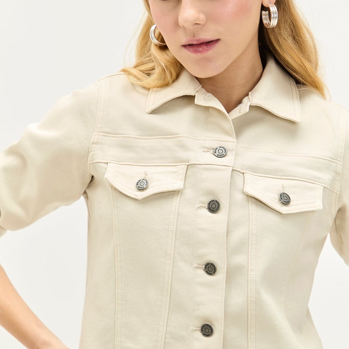 IO - Chaqueta Crudo Mujer Io