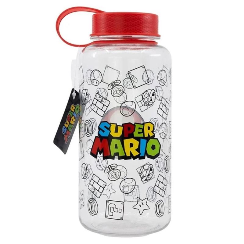 GENERICO - Botella Super Mario Juvenil XL