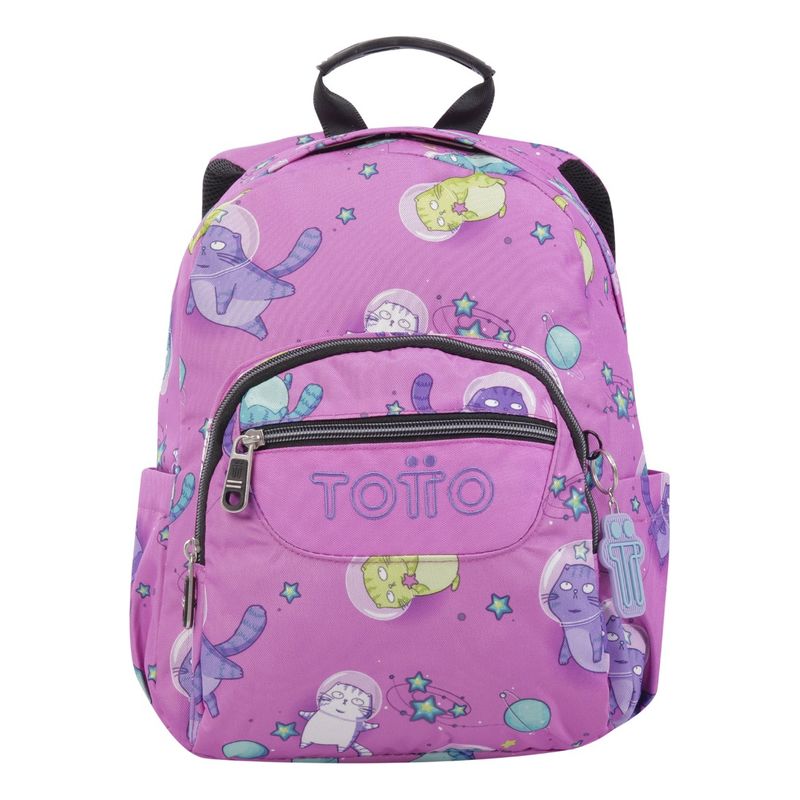 TOTTO - Totto Mochila Notebook Escolar Niña Impermeable Eco003