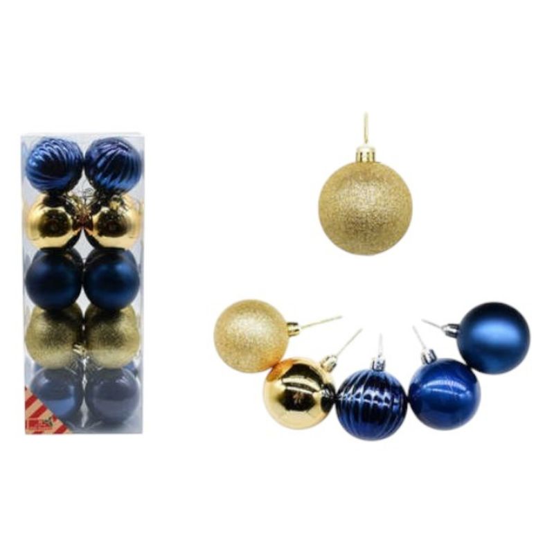 OEM - PACK 20 BAMBALINAS NAVIDEÑAS DISEÑO 5 CM