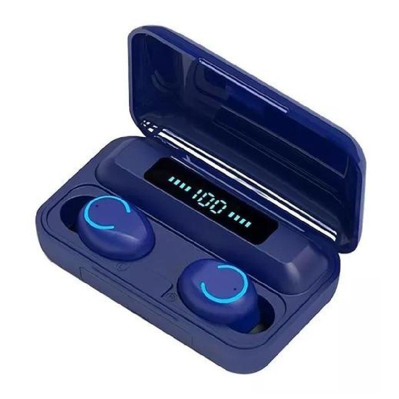 GENERICO - Auriculares in-ear inalámbricos Bluetooth azul
