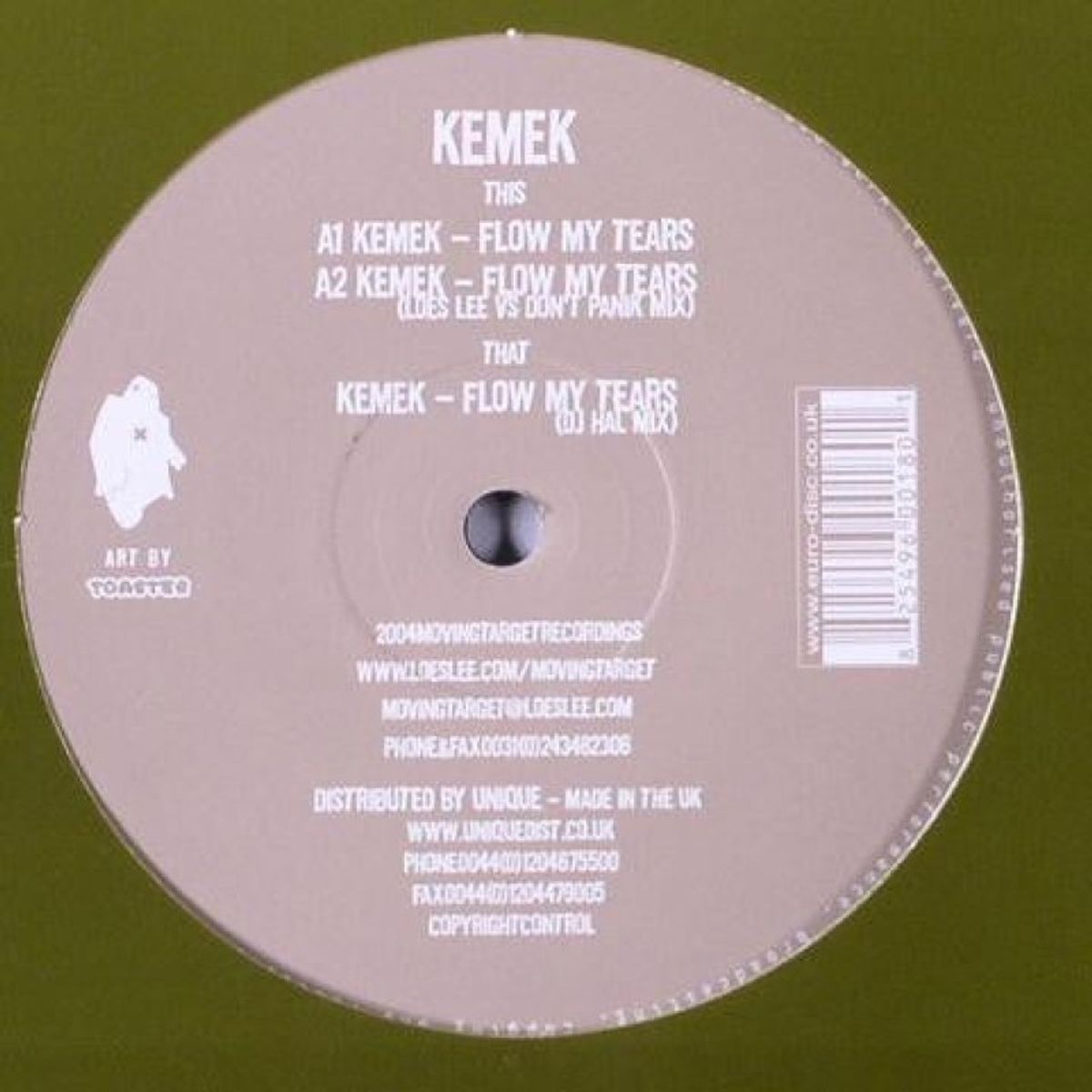 GENERICO - Kemek  Flow My Tears  Vinilo usado  VG+ Default Title