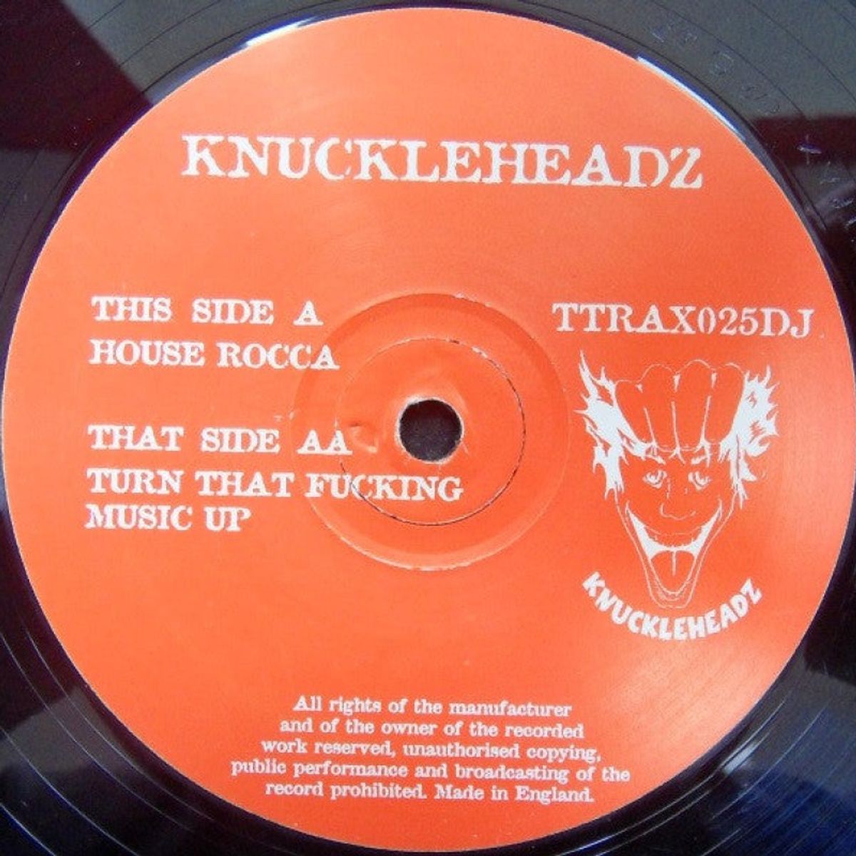 GENERICO - Knuckleheadz  House Rocca  Turn That Music Up Vinilo