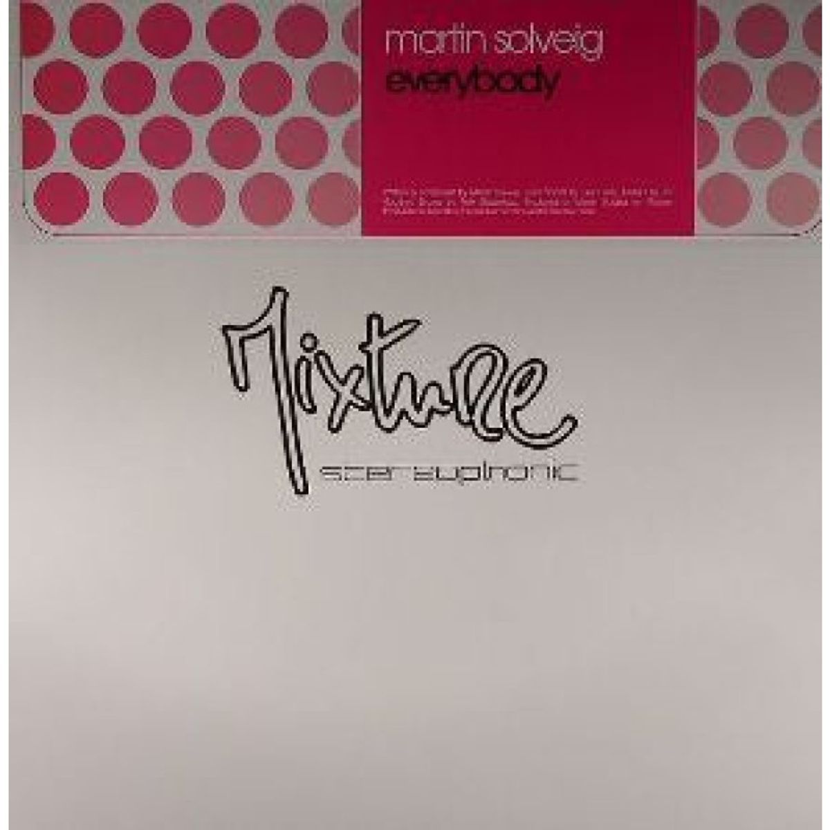 GENERICO - Vinilo usado Martin Solveig  Everybody VG+