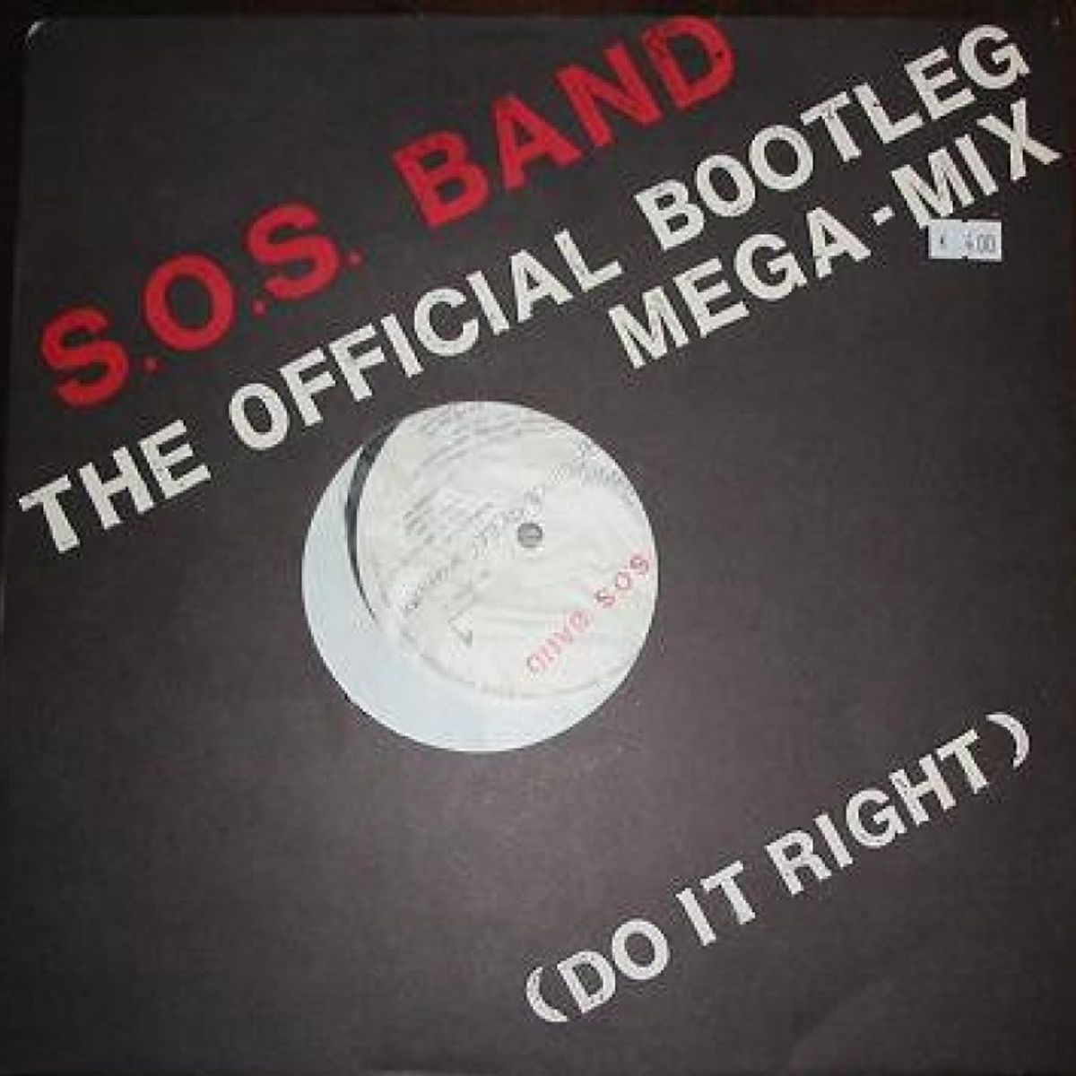GENERICO - The SOS Band  The Official Bootleg Mega-Mix Vinilo