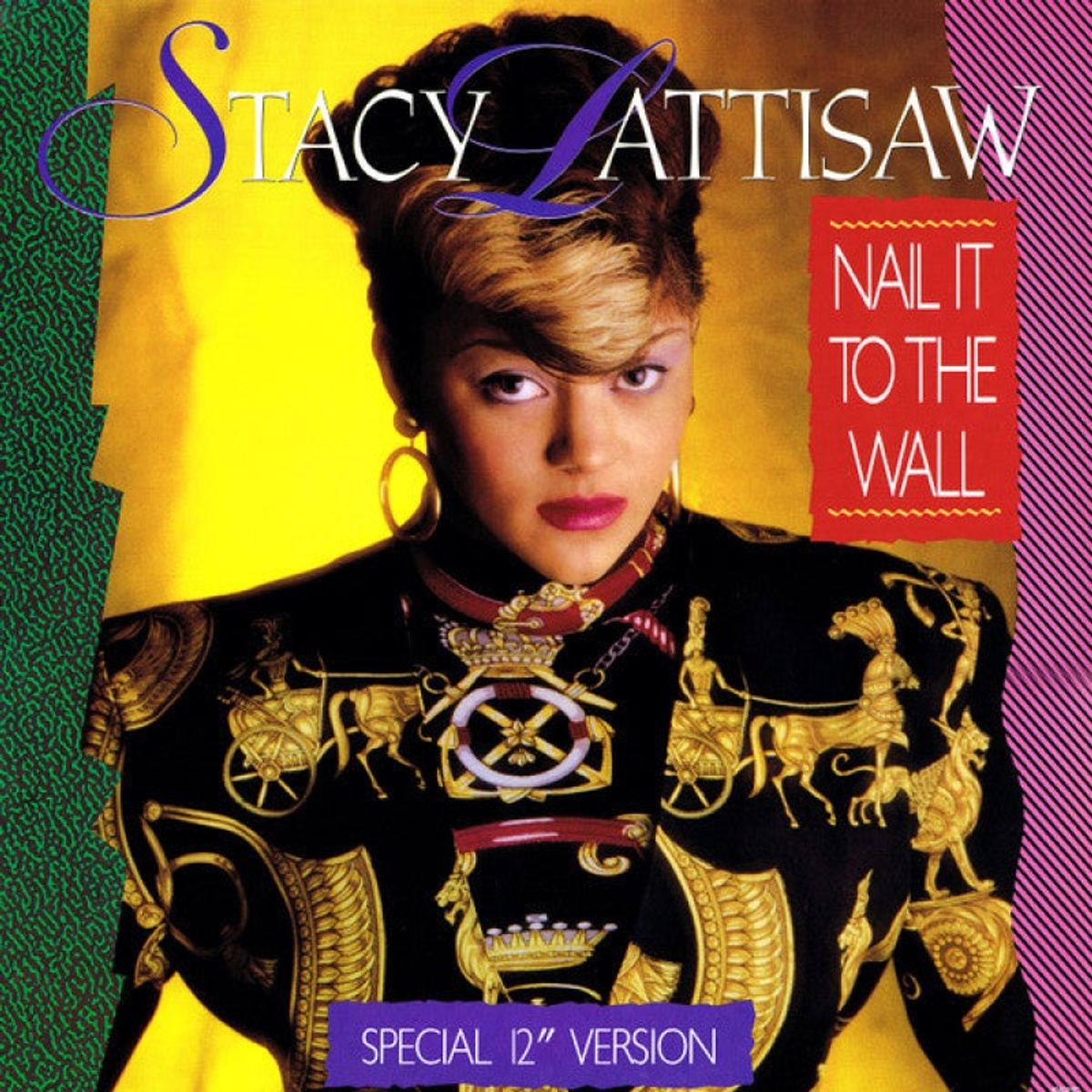 GENERICO - Stacy Lattisaw  Nail It To The Wall Vinilo usado VG+