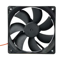 GEN - Ventilador 80mm (8 Cm) Para Gabinete / Fuente De Poder - Negro
