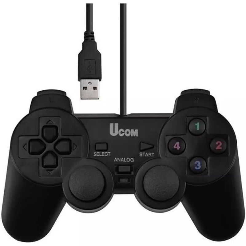 GENERICO - Joystick PC alambrico UCOM208-1 con cable