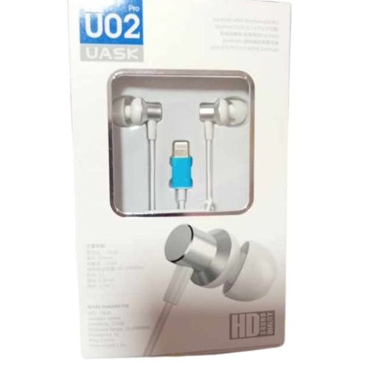 GENERICO - Audifono Orig U02PRO ligthning iphone cable con goma