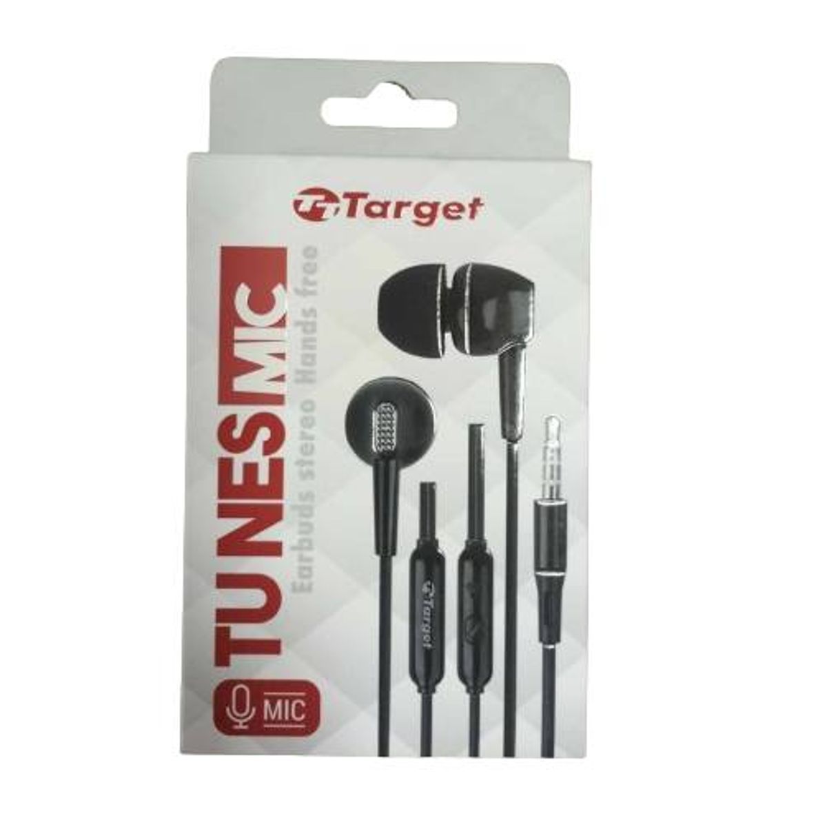 GENERICO - Audifonos target con microfono con goma T206