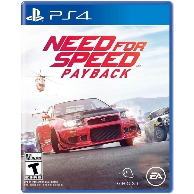 PLAYSTATION - Need For Speed Payback Ps4 / Juego Físico