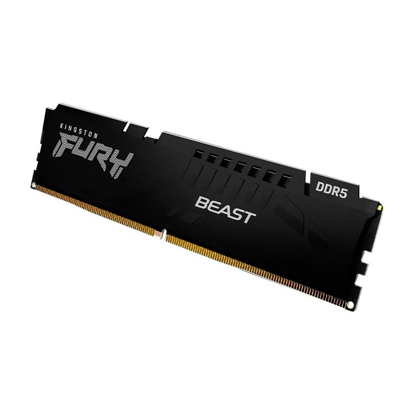 KINGSTON - Memoria RAM Kingston FURY Beast 16GB 5600MHz DDR5 Negro - Negro