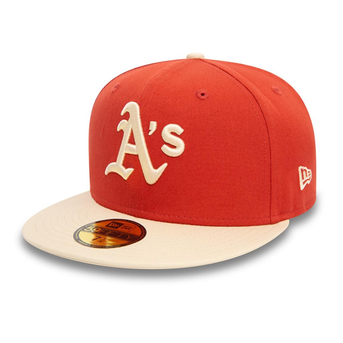 NEW ERA - Gorra 59Fifty Oakland Athletics MLB Color Block Copper