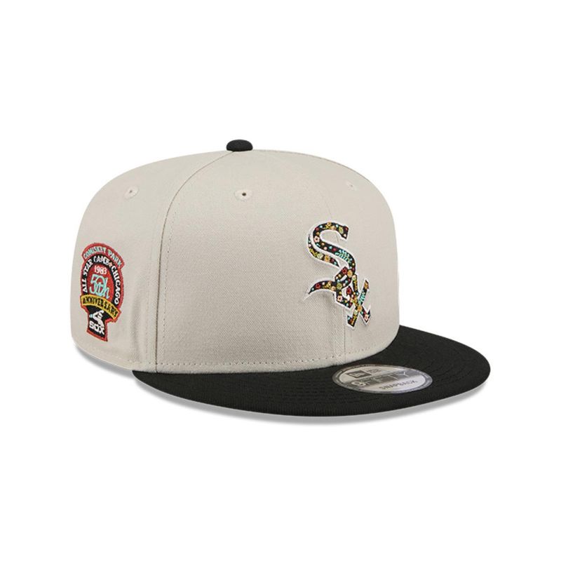 NEW ERA - Gorro 9fifty MLB Chicago White Sox Floral Fill Light Beige