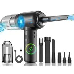 EVERSO - Aspiradora Inalámbrica Alta Potencia Recargable Accesorios