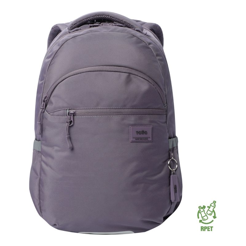 TOTTO - Mochila Notebook Urbana Totto Mujer IND242 - Antirobo RPET