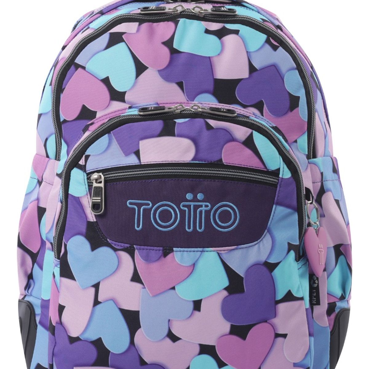 TOTTO - Totto Mochila Escolar Impermeable Rpet Niña Juvenil RAY242