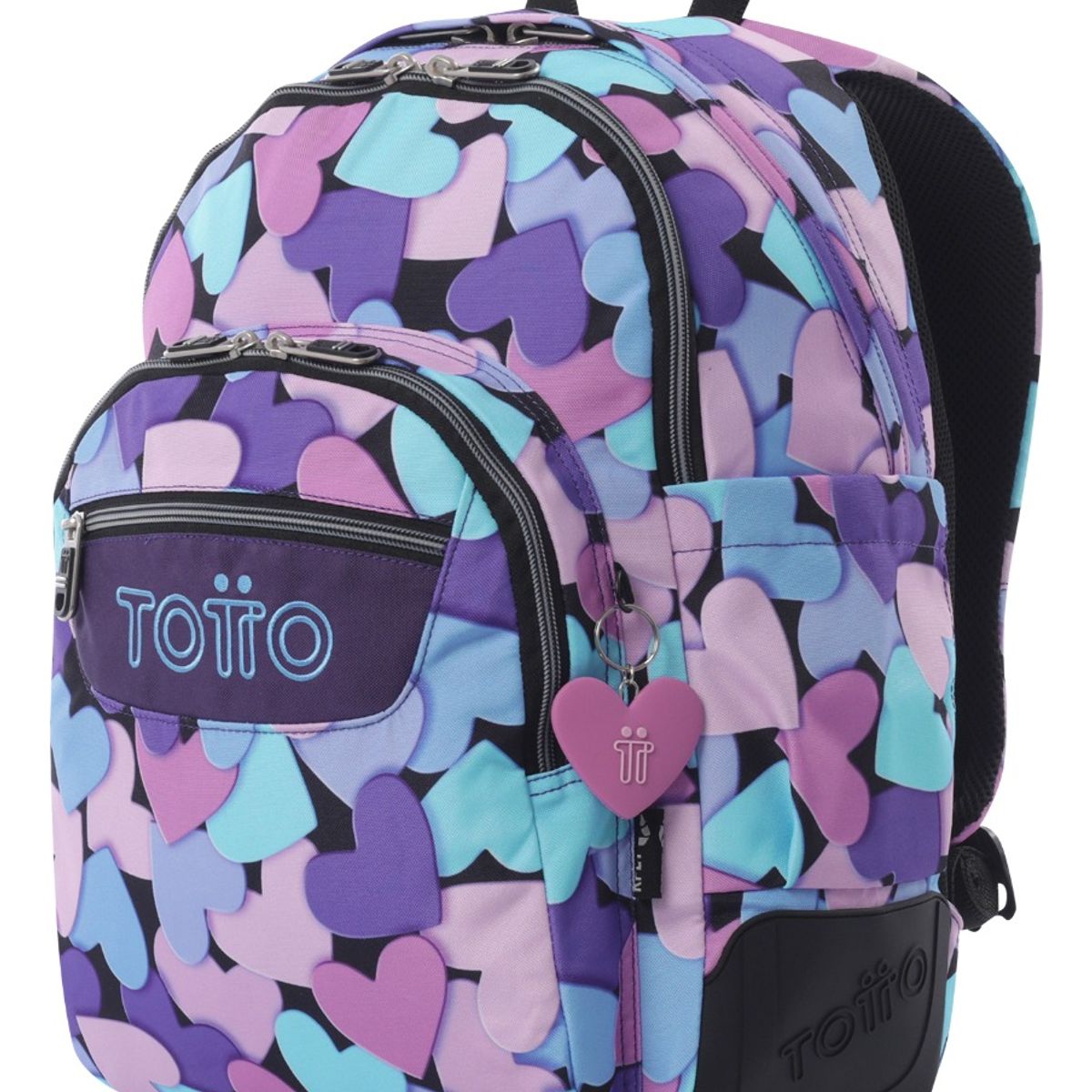 TOTTO - Totto Mochila Escolar Impermeable Rpet Niña Juvenil RAY242