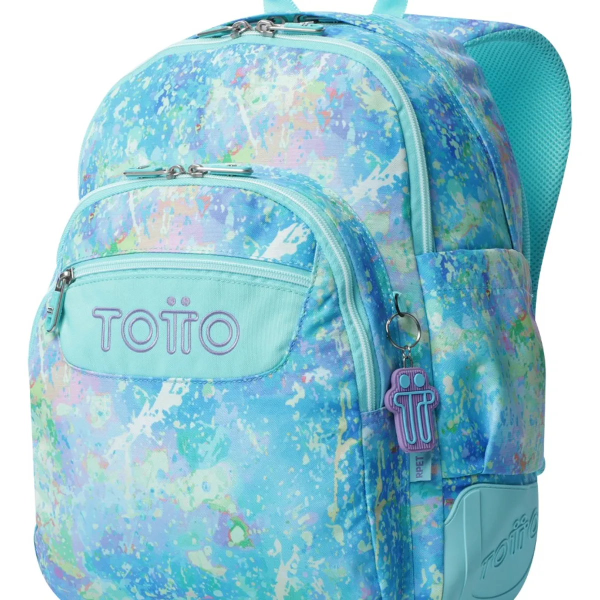 TOTTO - Totto Mochila Escolar Impermeable Rpet Niña Juvenil RAY242