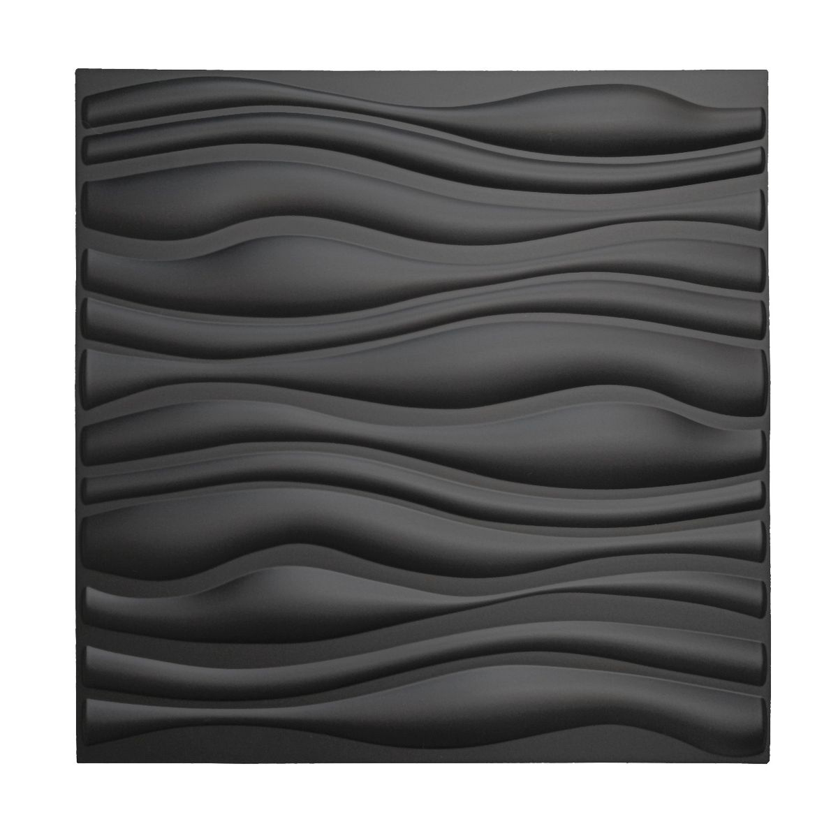 MERCAR RAY - Wall Panel Decorativo 3D PVC Waves 3m² 12 paneles 50x50cm