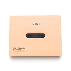 HIMI - SET GOUACHE 112 COLORES / 12G ESTUCHE DAMASCO