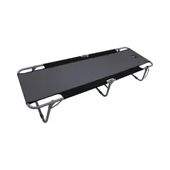 NORTH PAK - Catre Plegable Camping Spring Hill Gris