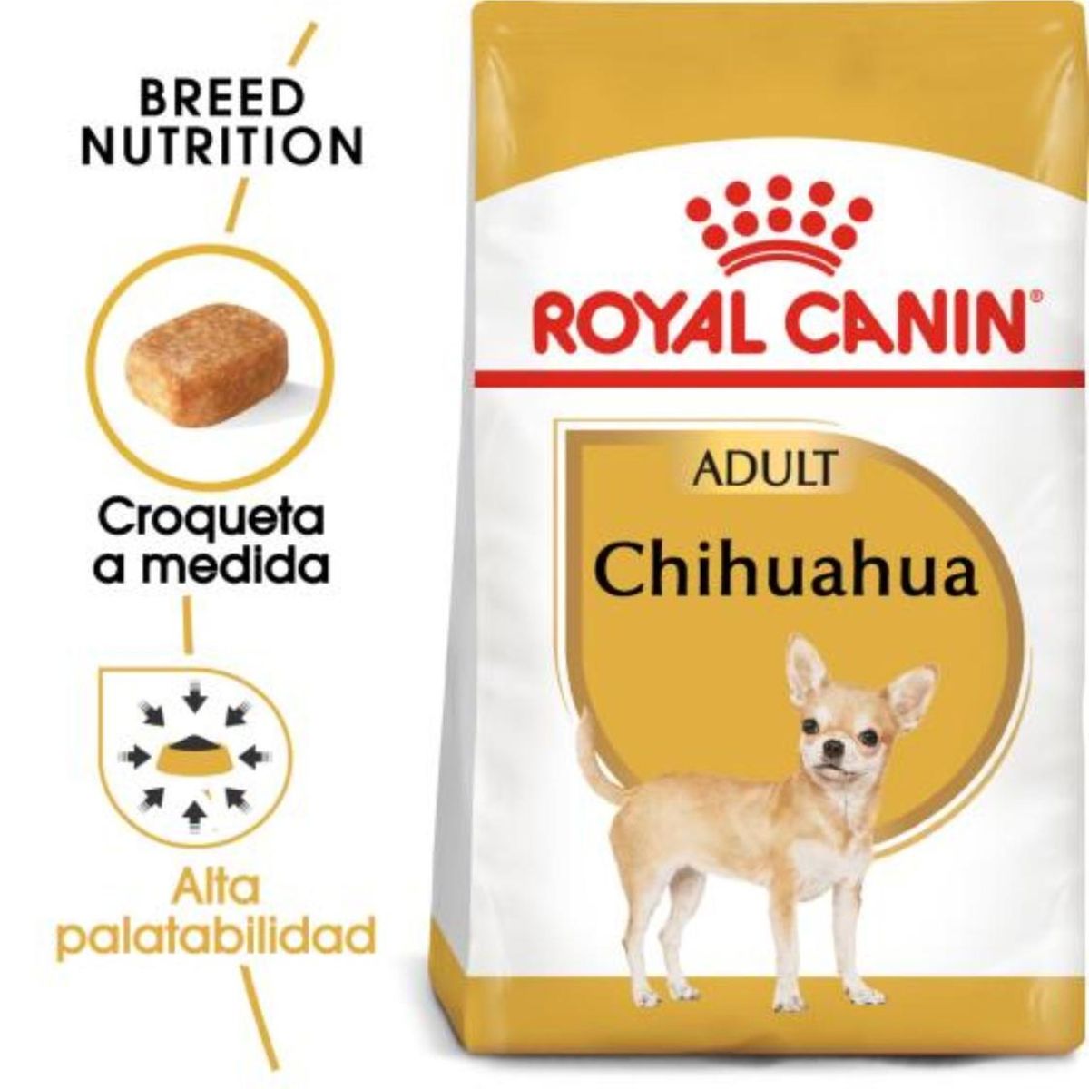 ROYAL CANIN - Alimento Perro Raza Royal Canin Chihuahua Adulto 1kg
