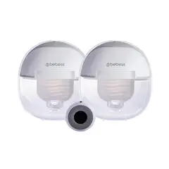 BEBESIT - Extractor Leche Materna Doble + Control Remoto + 10 Bolsas