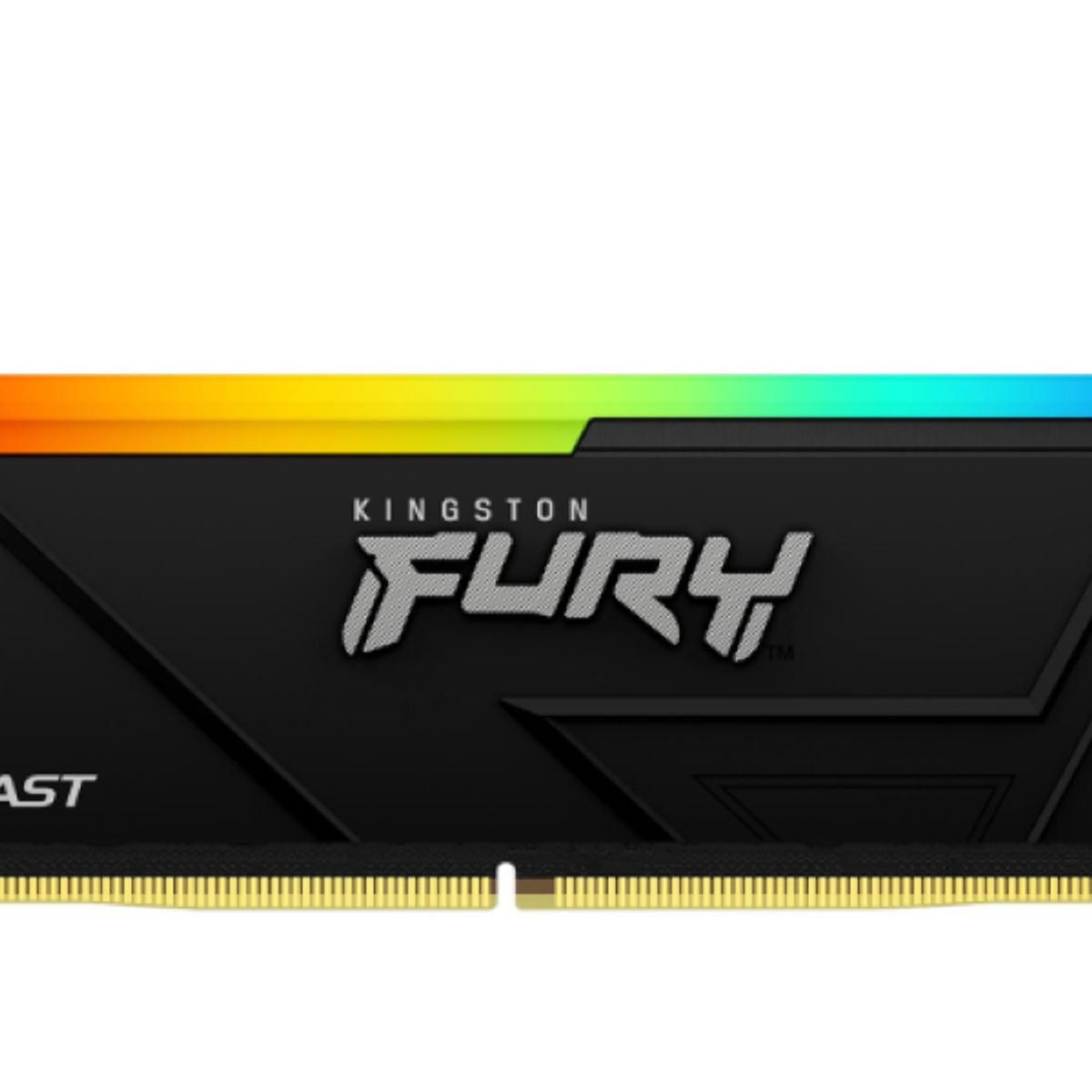 KINGSTON - DIMM 8 GB - Kingston FURY Beast RGB Black Intel XMP - DDR4 3200MHZ