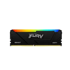 KINGSTON - DIMM 8 GB - FURY Beast RGB Black Intel XMP - DDR4 3200MHZ
