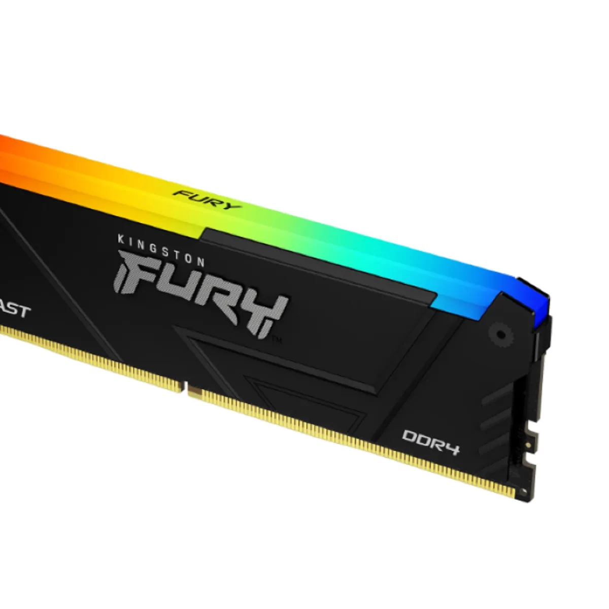 KINGSTON - DIMM 8 GB - Kingston FURY Beast RGB Black Intel XMP - DDR4 3200MHZ