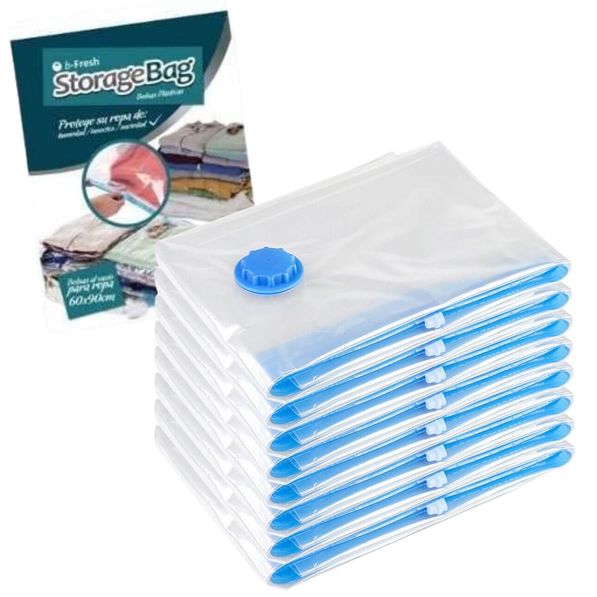 REBAJAS - 10 Bolsas Vacío Ropa Space Bags Grande 100x70cm